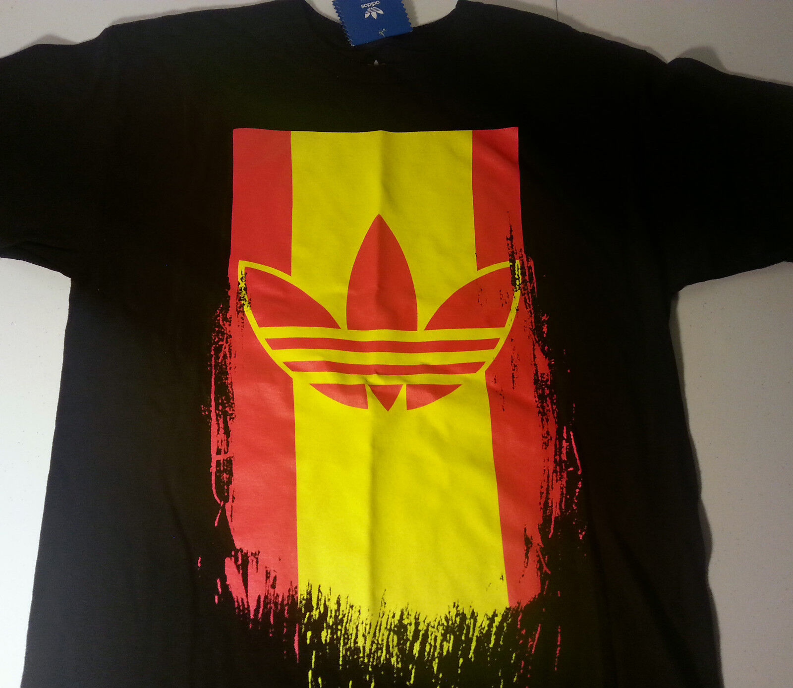 yellow and red adidas