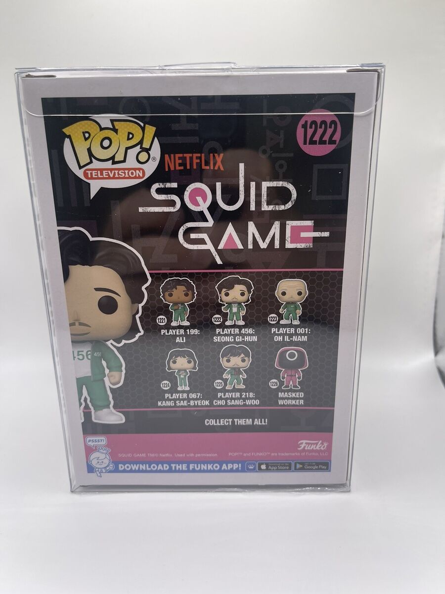 Greg Chun Signed Funko POP Squid Game #1222 Player 456 Autographed