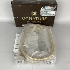 Signature Hardware SHH1010BG 60" Stretchable Hand Shower Hose - Brushed Gold