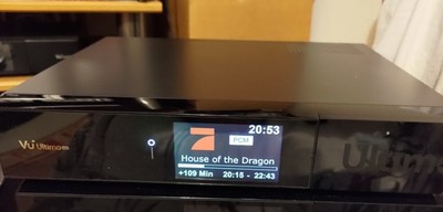 VU Ultimo 4k Twin FBC SAT und Kabel/T2 Tuner Receiver+2 TB HDD