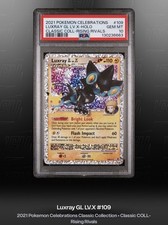 25+ Luxray Gl Lv.X 109/111 Celebrations: Classic Collection for