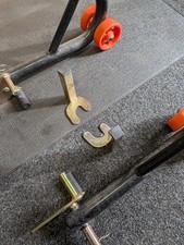 Front and Rear Paddock Stands Motorcycle Stand