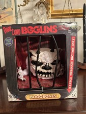 2021 Triaction Toys Dark Lord Boglins BOBOBONES Skeleton GITD Puppet New Sealed