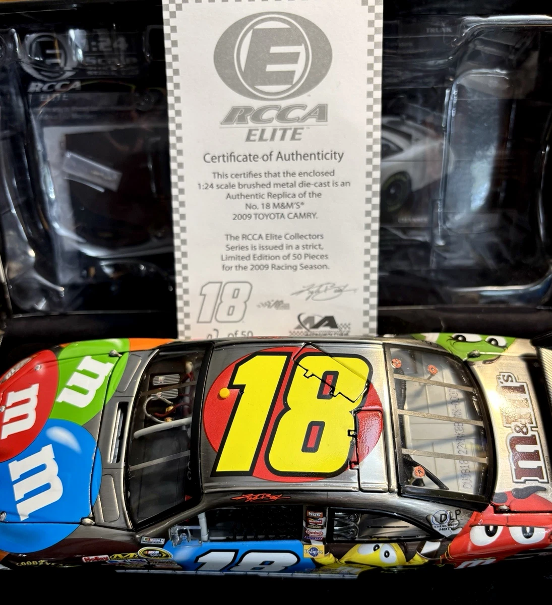 Kyle Busch Diecast NASCAR 2009 Vehicle Year for sale | eBay
