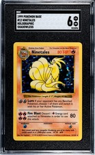 ninetales holographic pokemon card Ninetales - 199/197 - Obsidian Flames main image 1