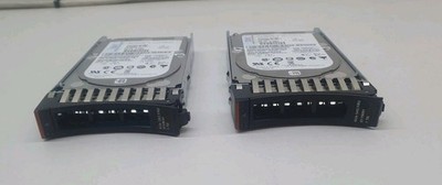 2x IBM/Seagate 81Y9691 81Y3820 ST91000640SS 9RZ268-039 1TB 7200RPM 6Gb SAS HDD