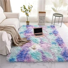 DweIke Soft Fluffy Shag Area Rugs for Living Room, Shaggy Floor Carpet for
