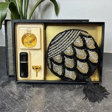 Vintage Lancôme Magie Noire .25 oz 7.5 ml PURE PARFUM Splash Collectors Gift Set