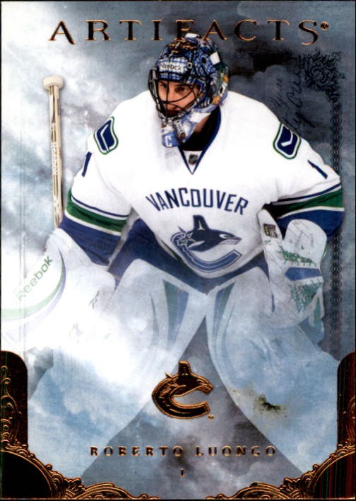 2010-11 Artifacts #61 Roberto Luongo - HKY