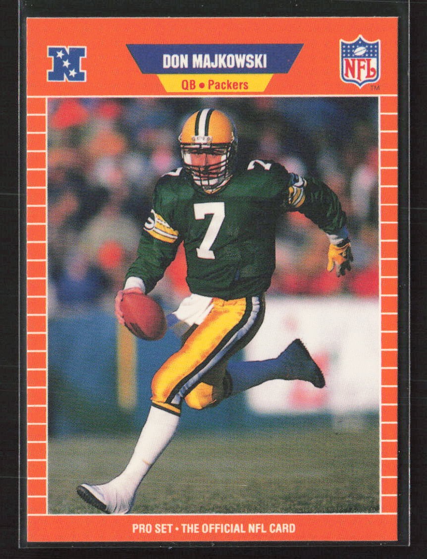 Don Majkowski 1989 Pro Set #133 Green Bay Packers