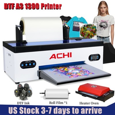 A3 DTF Printer Direct to Film T-shirt DIY Printer for Home Business Oven New US