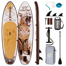 Inflatable Paddle Board 11'6/10'6 Paddle Board - All-Around SUP Board for Adu...