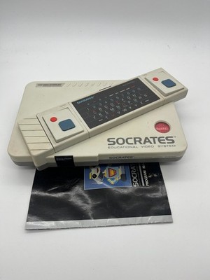 VTech Vintage Socrates Educational Video System with manual, missing cables