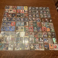 Football Card Lot Of 280+ With Football Binder