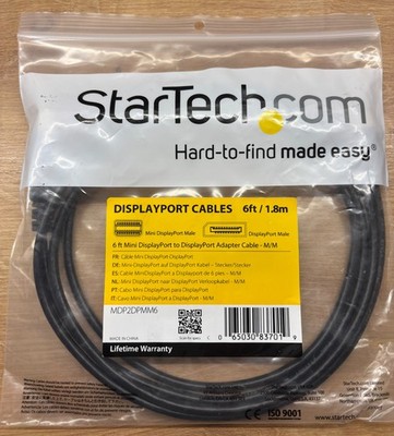StarTech 1,8 m Mini DisplayPort auf DisplayPort 1.2 Kabel - 4K x 2K UHD