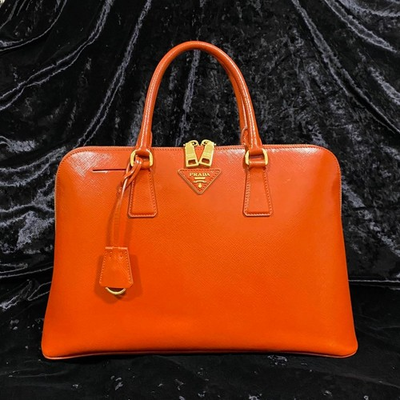 #ad PRADA PROMENADE VERNIA LANCIO ORANGE BL0812 144013 $705.83
