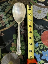 W.m Rogers MFG Co. Extra Plate Silver, Original Rogers, Large Serving Spoon VTG