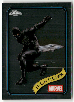 Topps Marvel Chrome 2025 Card No. 20 Nighthawk