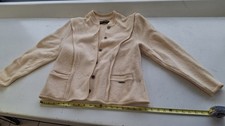 CLASSIC Geiger Tyrol Boiled Wool Sweater Jacket Blazer Austria NICE GIFT Bone 