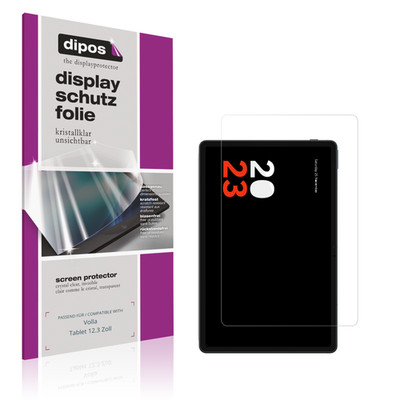 2x protective film for Volla Tablet 12.3 inch clear screen protection