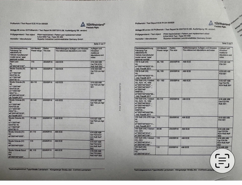 4 X 205/55R16 91H Winterreifen Auf Alufelgen NEU Golf Leon A3 Oktavia - Bild 4 von 4