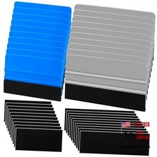 20 Pack Vinyl Wrap Squeegee 4 Inch / 6 Inch Felt Edge Squeegee Window Film