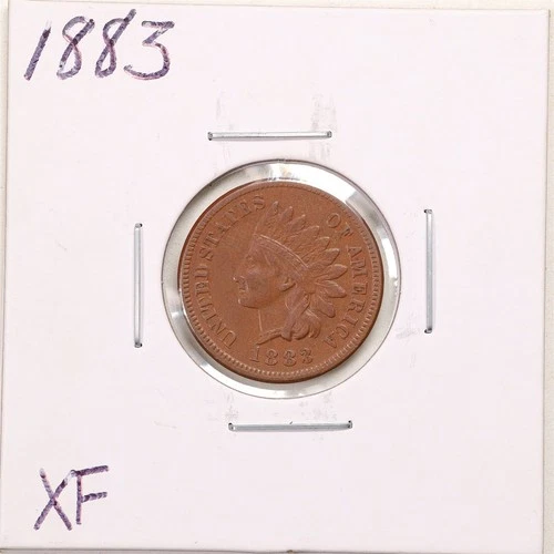 1883 1C Indian Head Cent in XF Condition #5360
