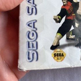 Virtua Fighter Sega Saturn (Jewel Case Version) Case and Manual ONLY Read