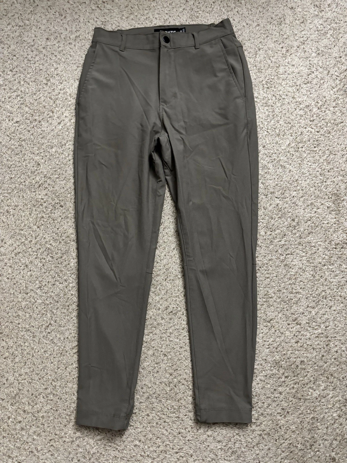 Cuts Clothing Pants Mens XS (28x26) Gray AO Jogger Slim Fit Tapered Lightweight