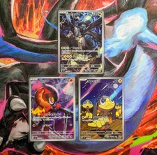 N’s Zekrom AR, Helioptile AR & Charcadet AR – JP MEGA Lot NM - Pokémon TCG