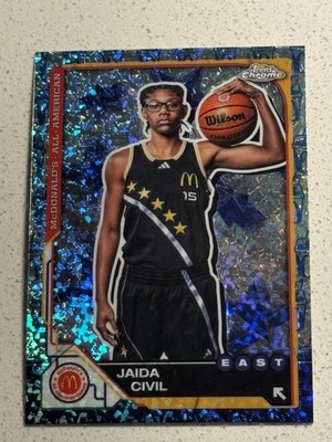 2025 Topps Chrome McDonald's All-American Jaida Civil McFlurry #20 Tennessee