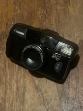 Canon Sure Shot 80 Tele Point and Shoot Film Zoom 38-80mm AF Date Black TESTED