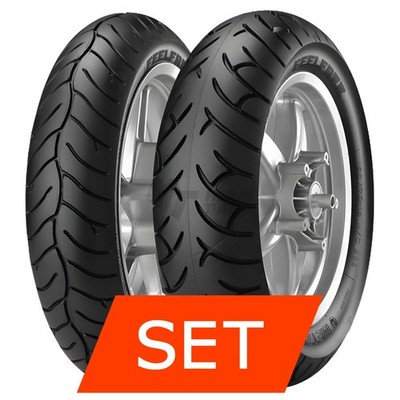 Reifenset Metzeler FeelFree für BMW C Evolution Elektrik 120/70 R15+160/60 R15