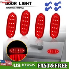 4x Fit 02-08 Dodge Ram Front Door 1500 Panel Reflector Light Interior 5179299AA