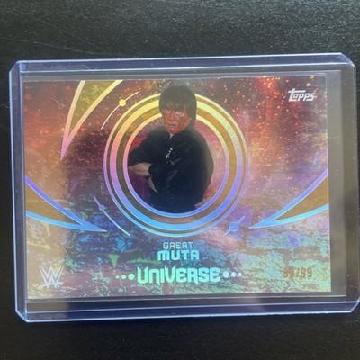 Great Muta Gold Stone 88/99 2025 Topps Universe WWE #198
