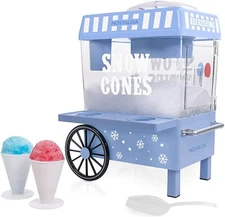 20 Fluffy Cone Blue Vintage Countertop Snow Cone Maker