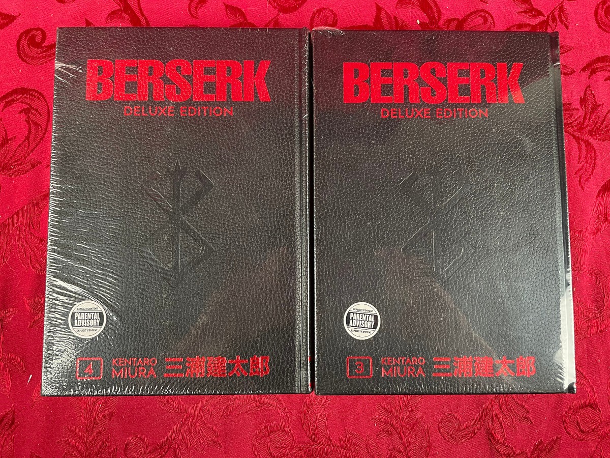  Berserk Deluxe Hardcover Collection, Books 1-13: 9781616599584:  Kentaro Miura: Libros