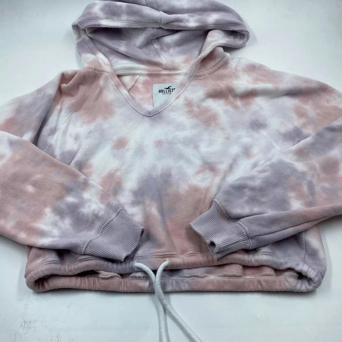 Hollister top purple hoodie