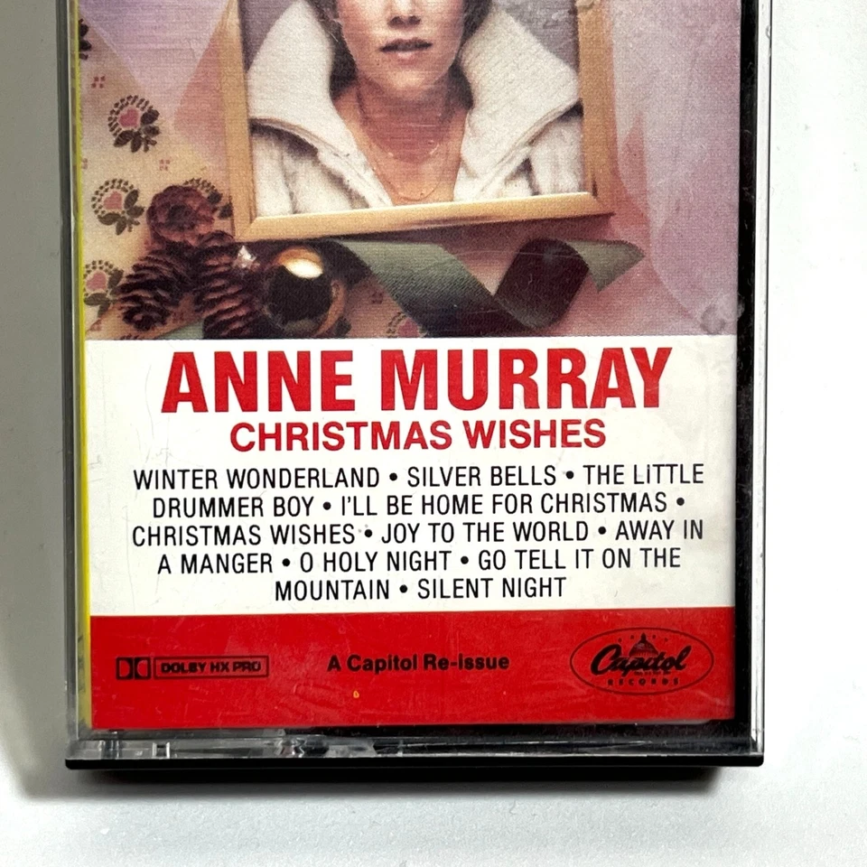 Anne Murray Christmas Wishes Cassette Tape - Imagem 3 de 4