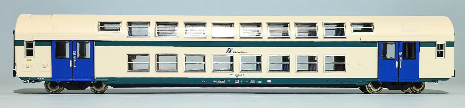 ViTrains 3431 Two Floors “Casaralta Hotels” Railway Carriage 2 IN Livery Xmpr
