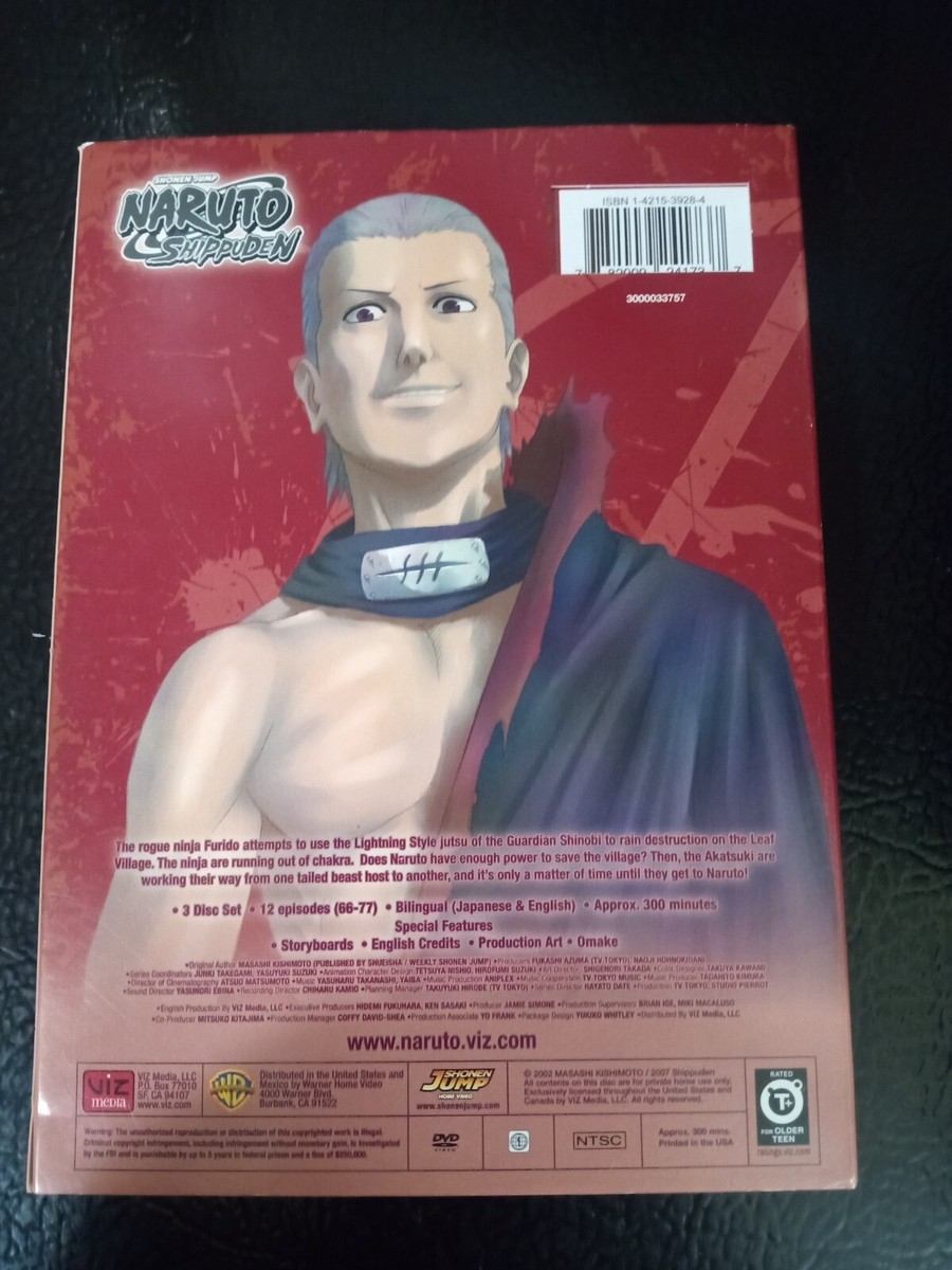 Naruto Shippuden: Season 6 (3 Disc Box Set) | eBay
