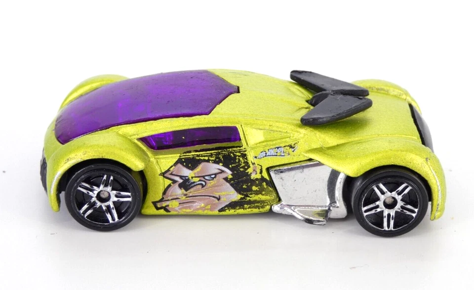 Coche de juguete modelo diecast Mattel 2004 Phantom Racer Hot Wheels Foto 4 de 4