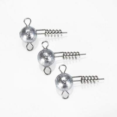 Swedish Style Screw Jighead Flexhead Schraub Jigkopf 7-21g Bleikopf Jigköpfe