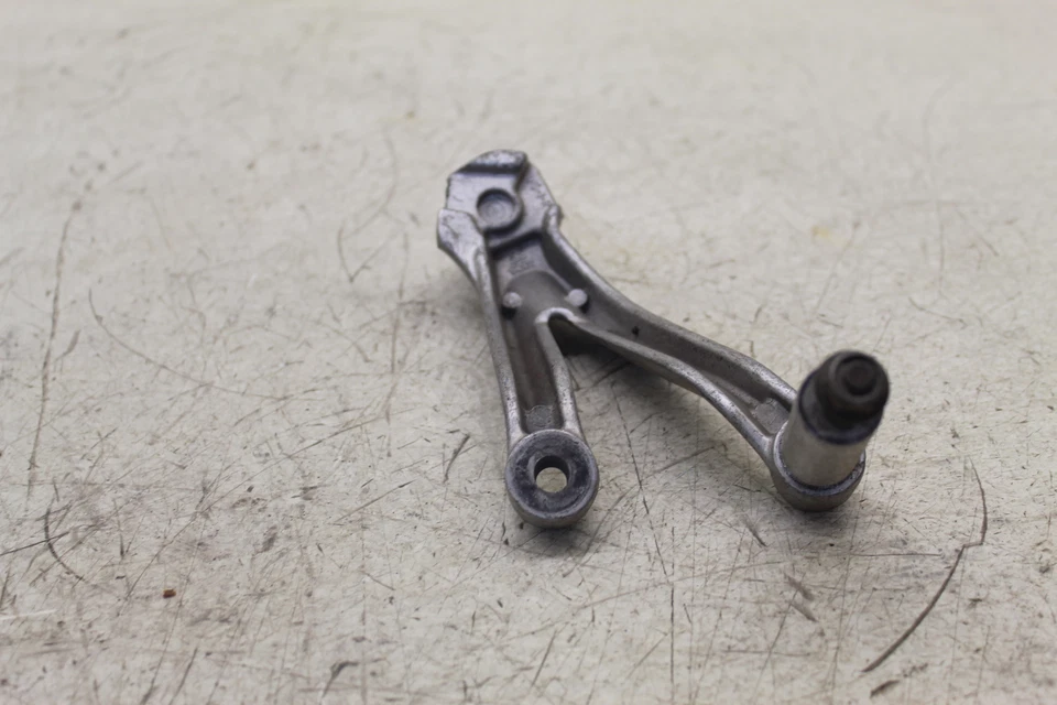 Suzuki GSXR750 2001 OEM plateado pasajero izquierdo reposapiés tope sin clavija B11D Foto 4 de 4