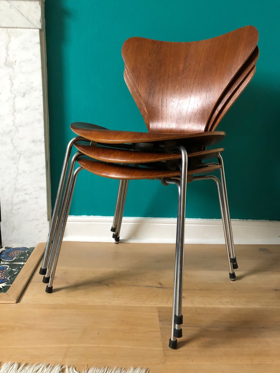 ダイニングチェア FRITZ HANSEN SEVEN CHAIR TEAK VINTAGE Sold Out】Arne Jacobsen / セブンチェア. Teak / Fritz Hansen
