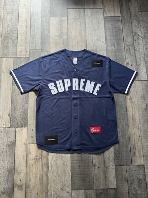 Ultrasuede Baseball Shirt Supreme Supreme Ultrasuede Mesh Baseball