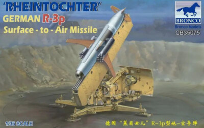 Bronco Models CB35050 1:35 German Rheinmetall Rheintochter R-2 Flak Mis