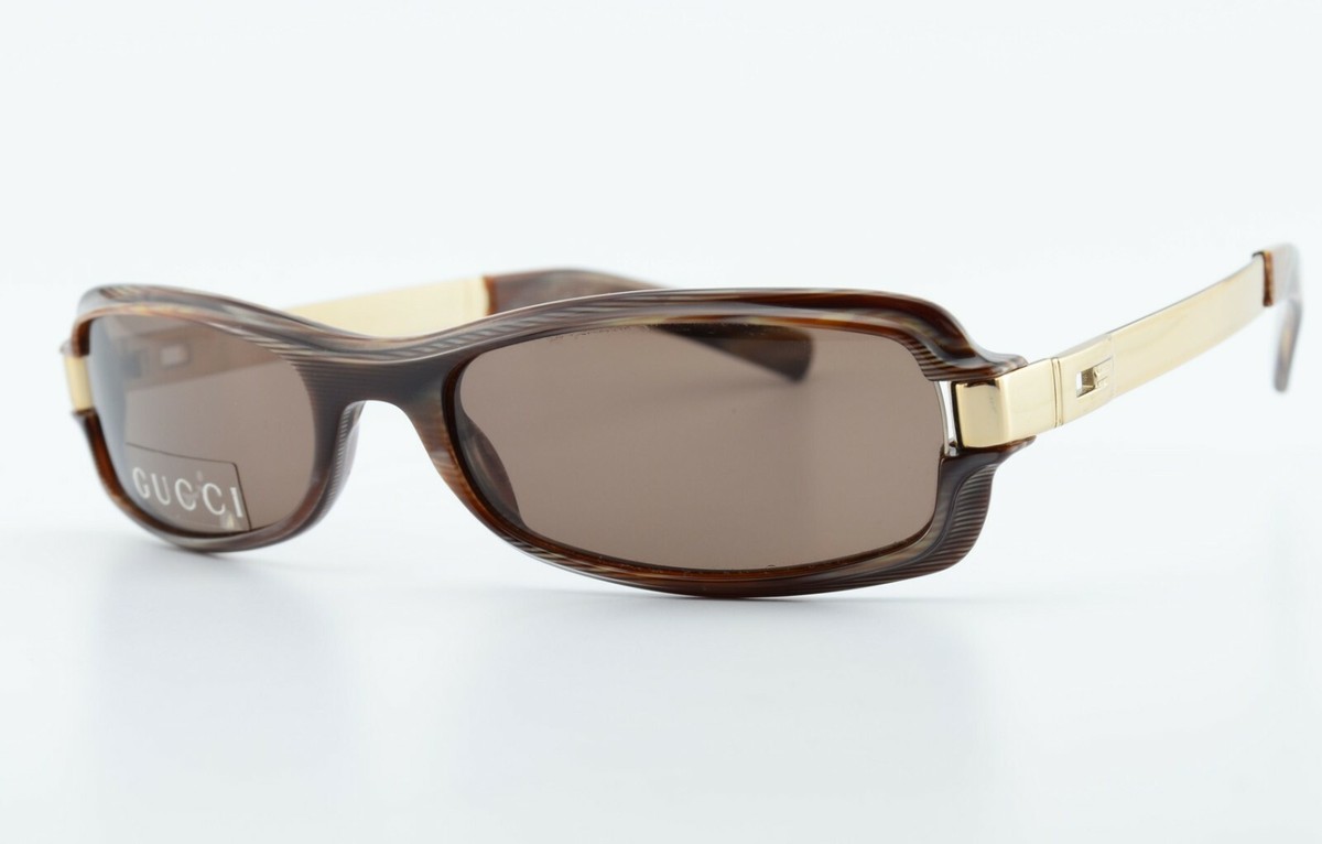 GUCCI Sonnenbrille GG 2555/S PN6 52[]17 135 Brown Silver Gold