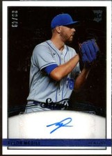 Tylor Megill Rookie Card 2022 Panini Chronicles Studio Black Signatures #30 