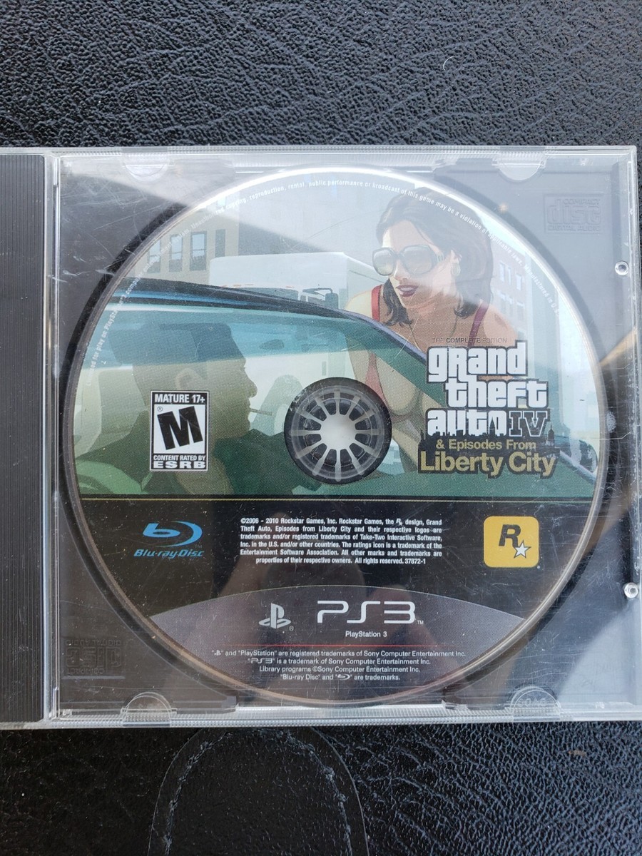 Grand Theft Auto IV/Episodes from Liberty City-Sony Playstation3